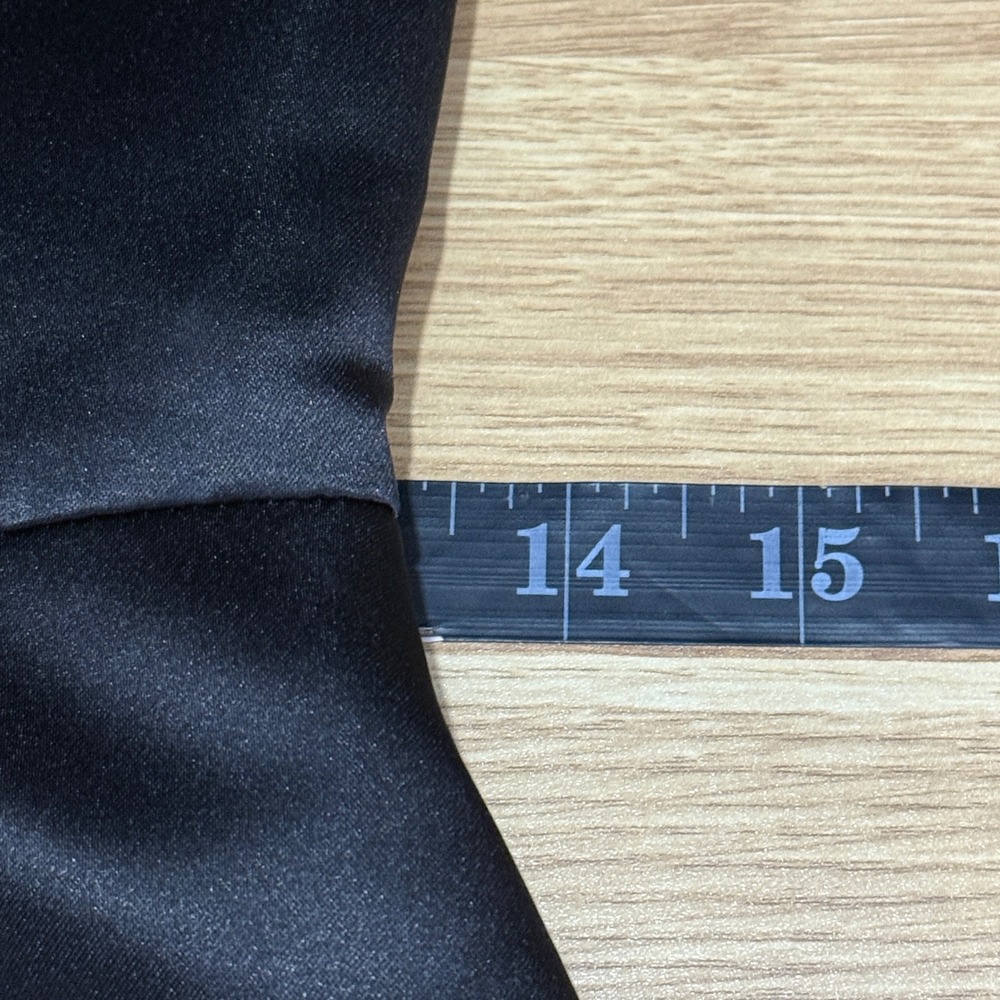 Bill Levkoff Classic Black Strapless Evening Gown Sz 6 minimalist old money NYE - Picture 4 of 10